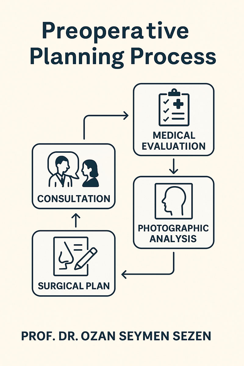 Rhinoplasty in Turkey preoperative planning process